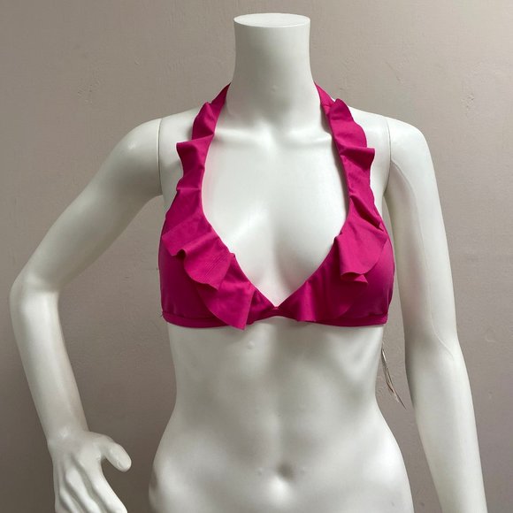 Ralph Lauren Fuscia Bikini Top - Picture 1 of 11